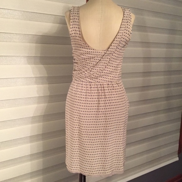 Marc by Marc Jacobs Silk Newsprint Beige Dress 2 - Picture 3 of 8